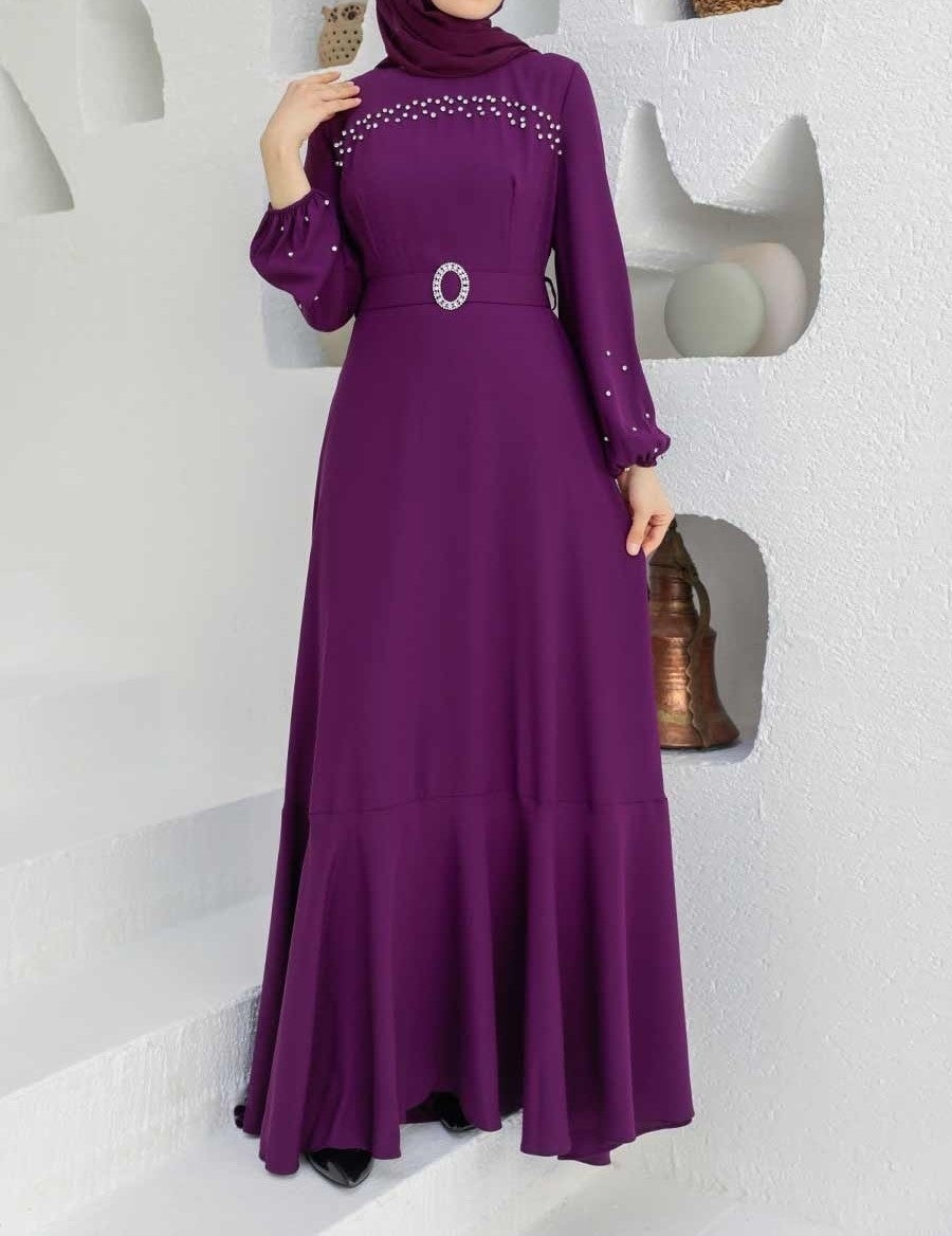 Haseena Purple Dress