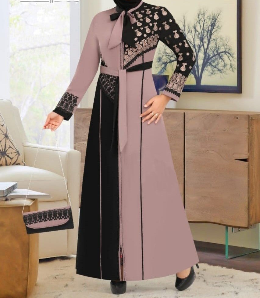 Amani Embroidery Abaya