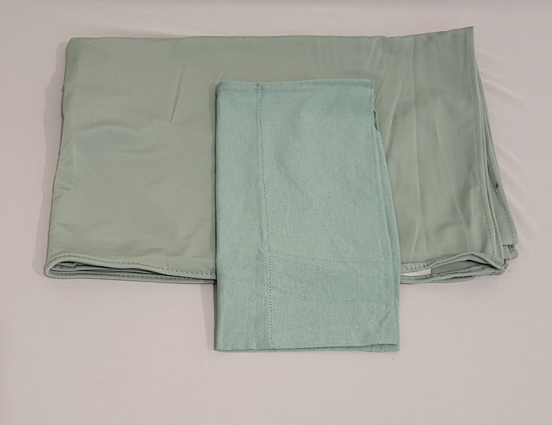 Jersey Matching Hijab & Undercap Set - Aloe