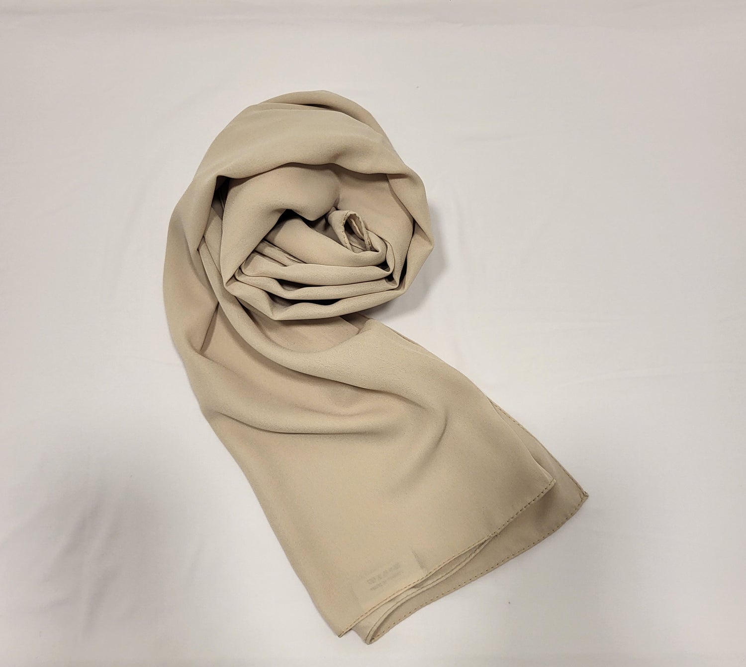 Luxury Crepe Hijab- Wheat