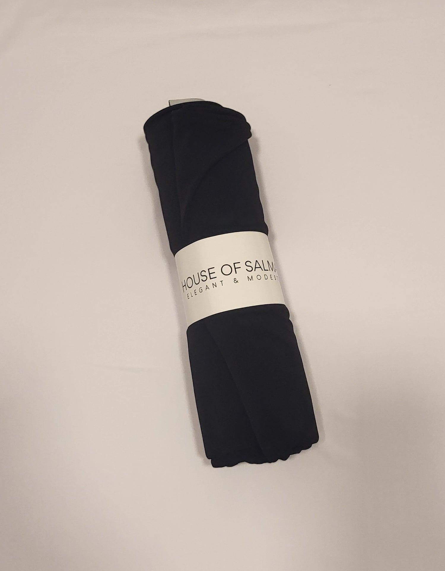 Premium Jersey Hijab- Black