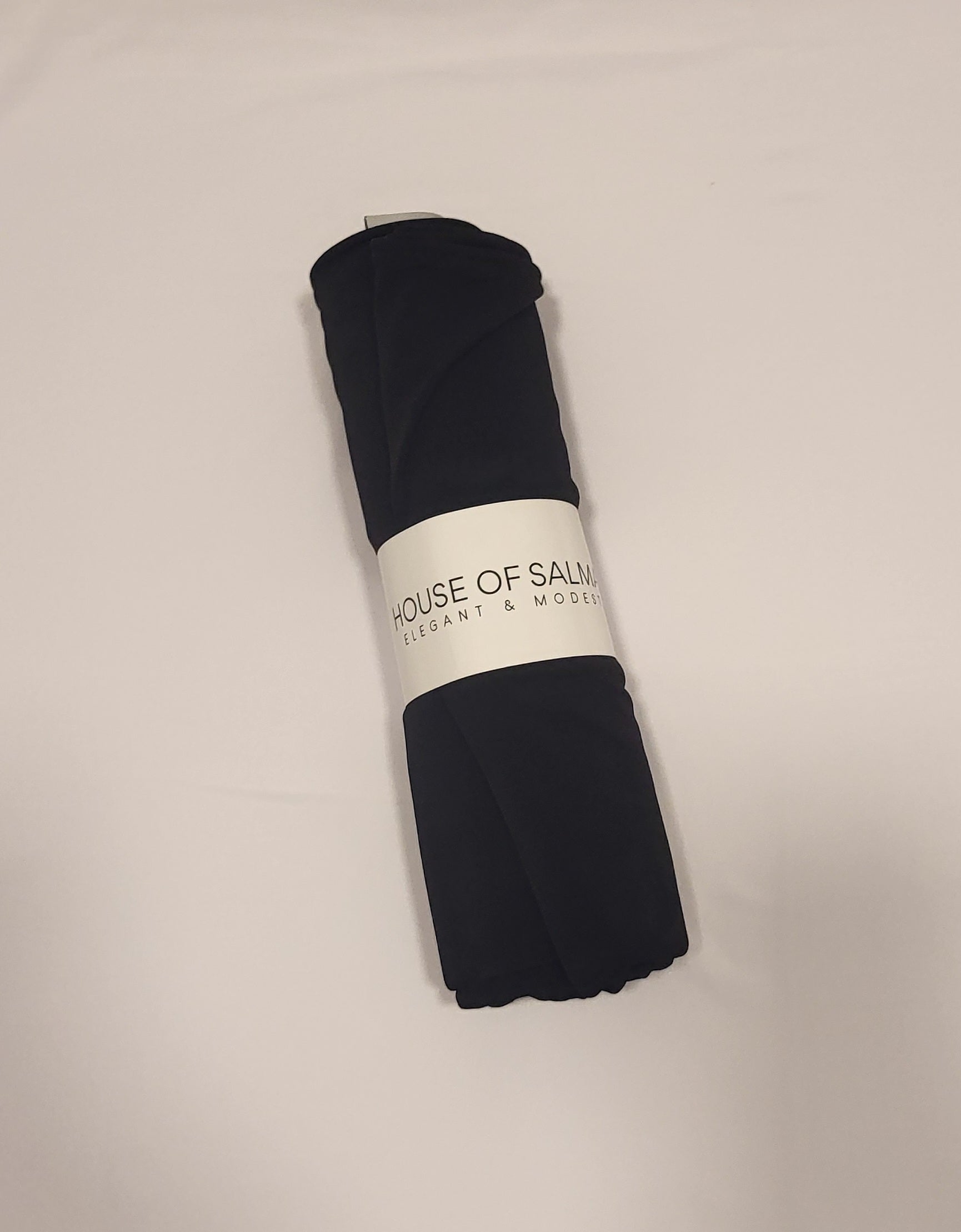 Premium Jersey Hijab- Black