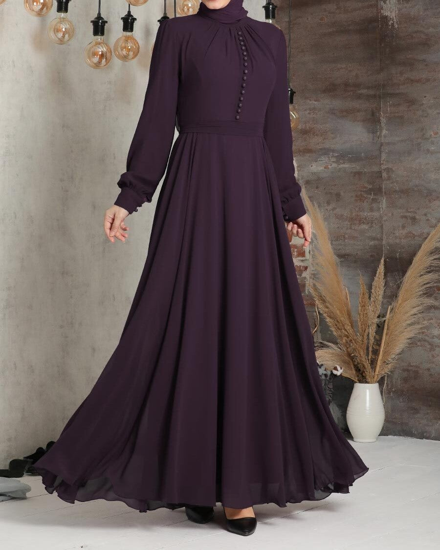 Safa Purple Dress