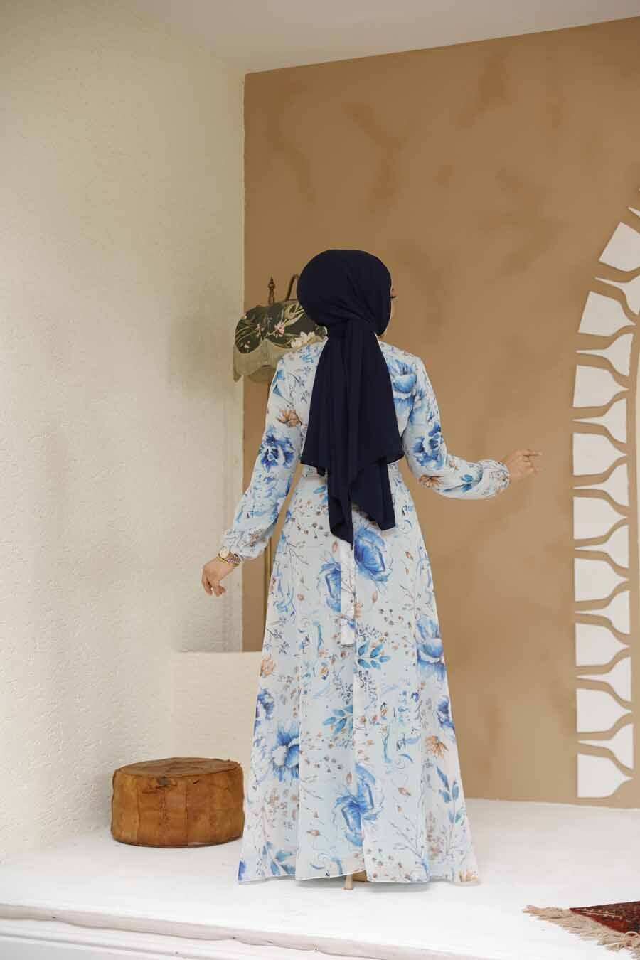 Nalla Chiffon Maxi Dress