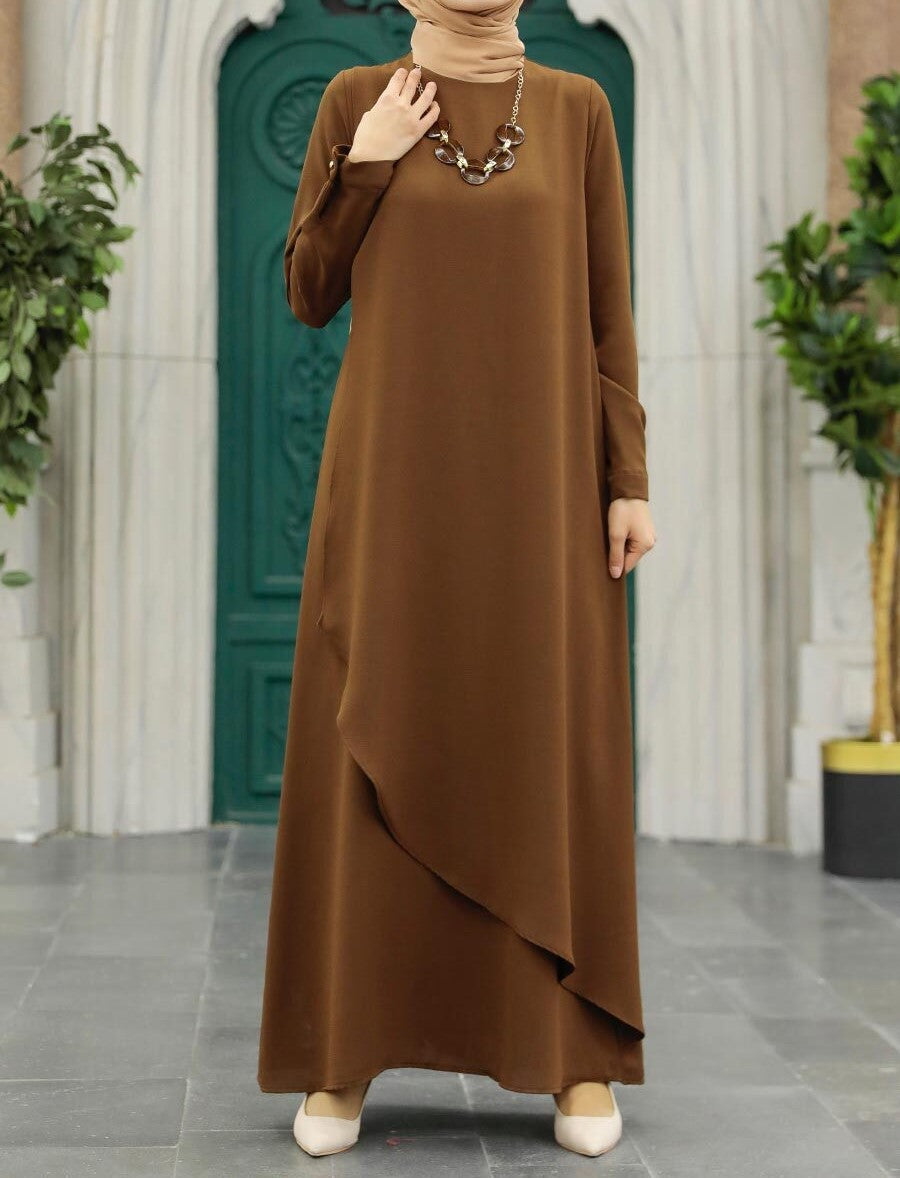 Brown Maxi Dress