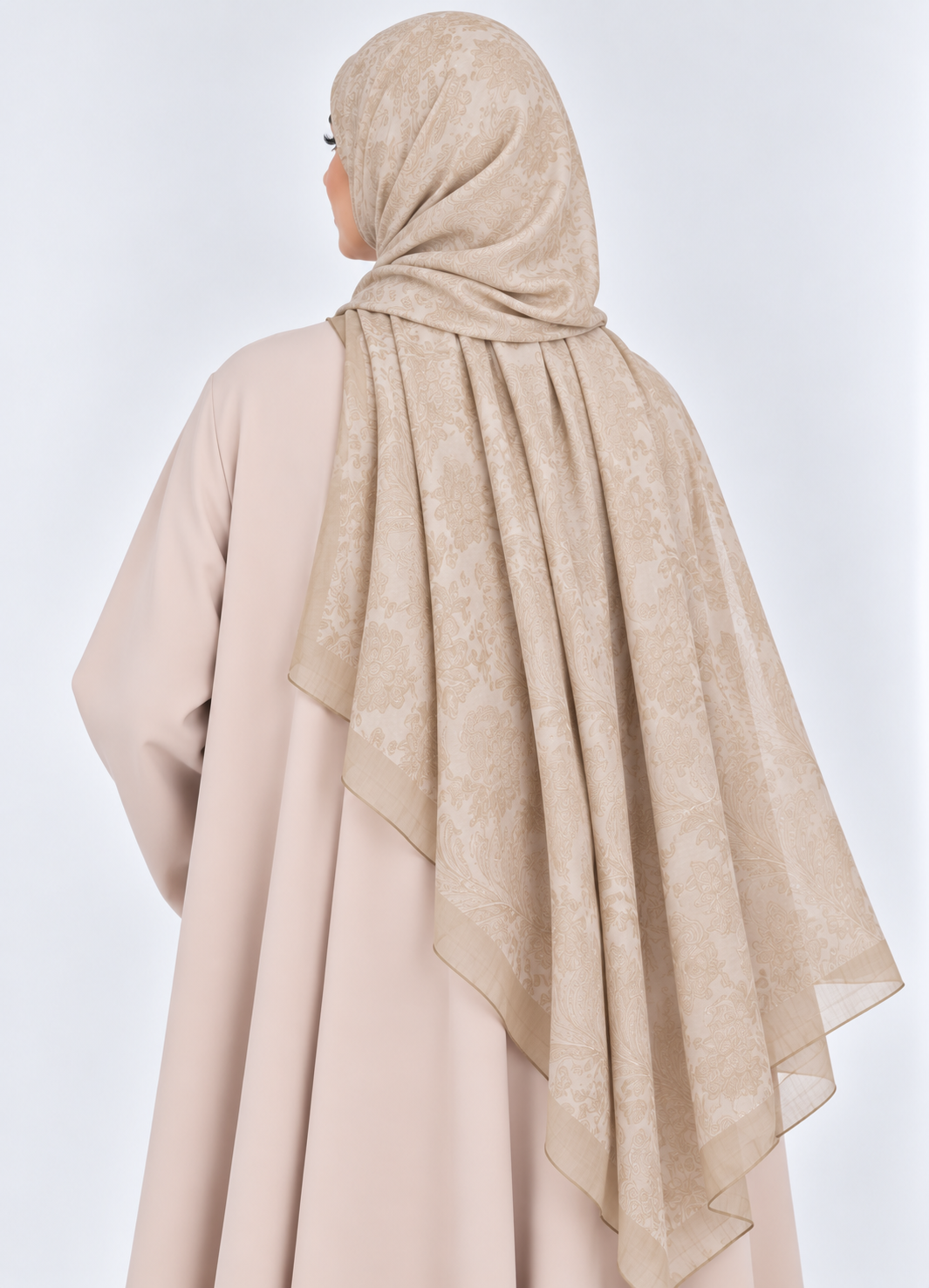 Printed Bamboo- Ivory Bloom