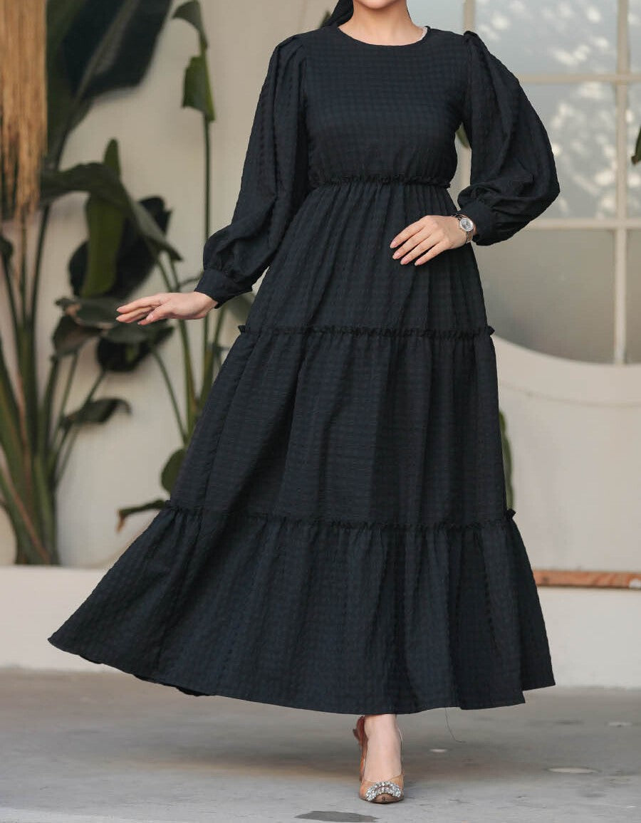 Faridah Maxi Dress (Black)