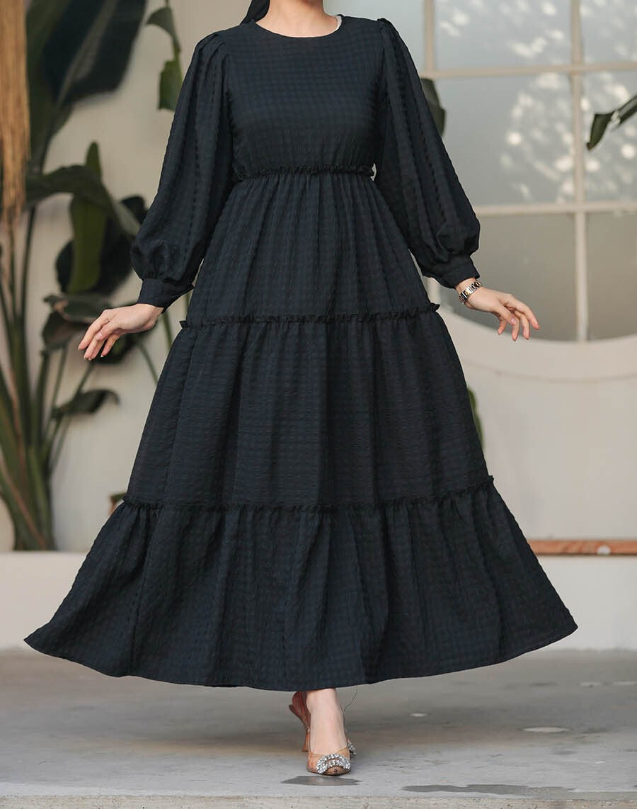 Faridah Maxi Dress (Black)