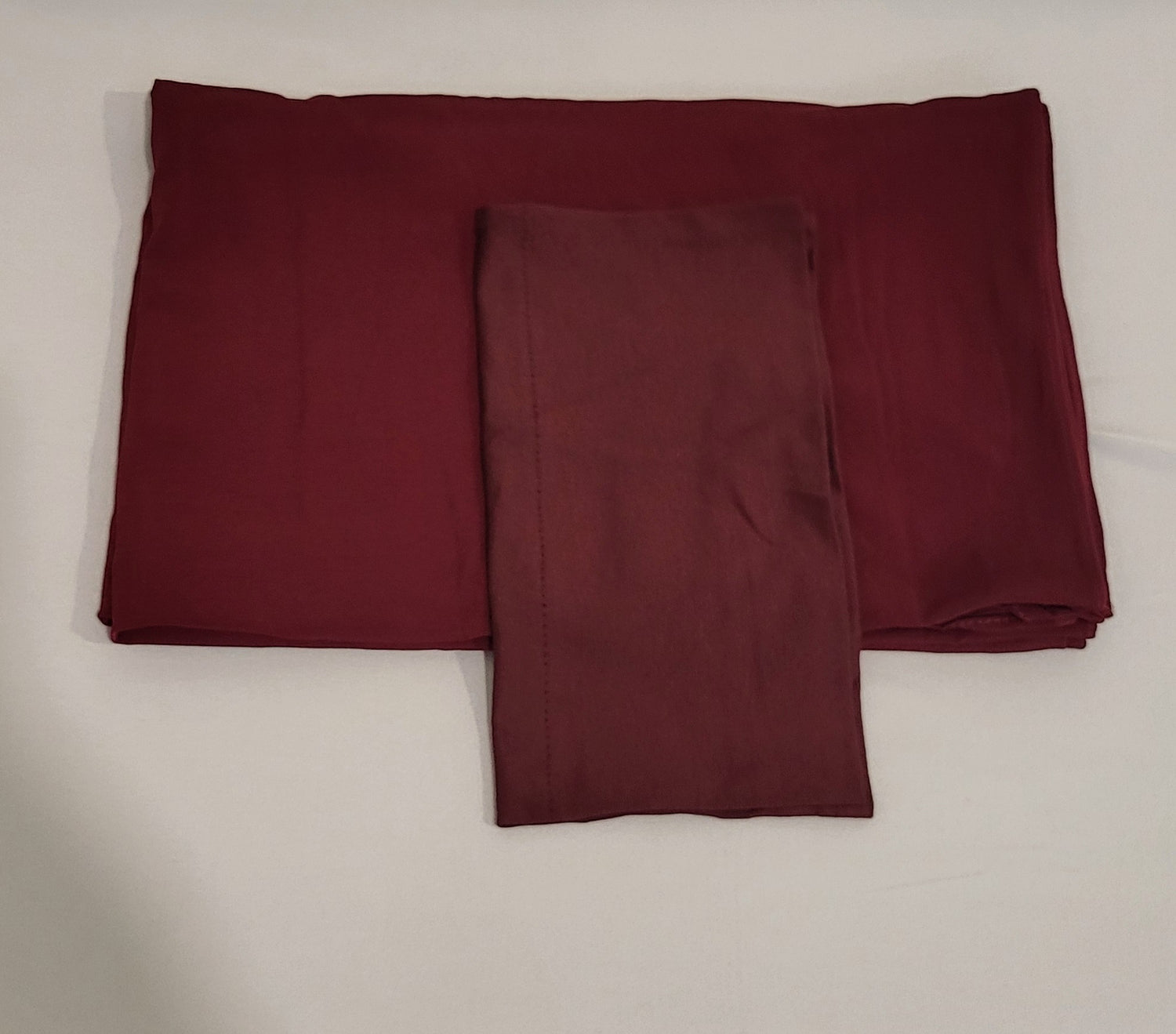 Jersey Matching Hijab & Undercap Set - Maroon
