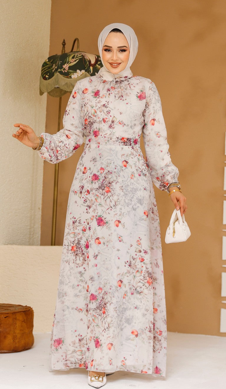 Larah Chiffon Maxi Dress