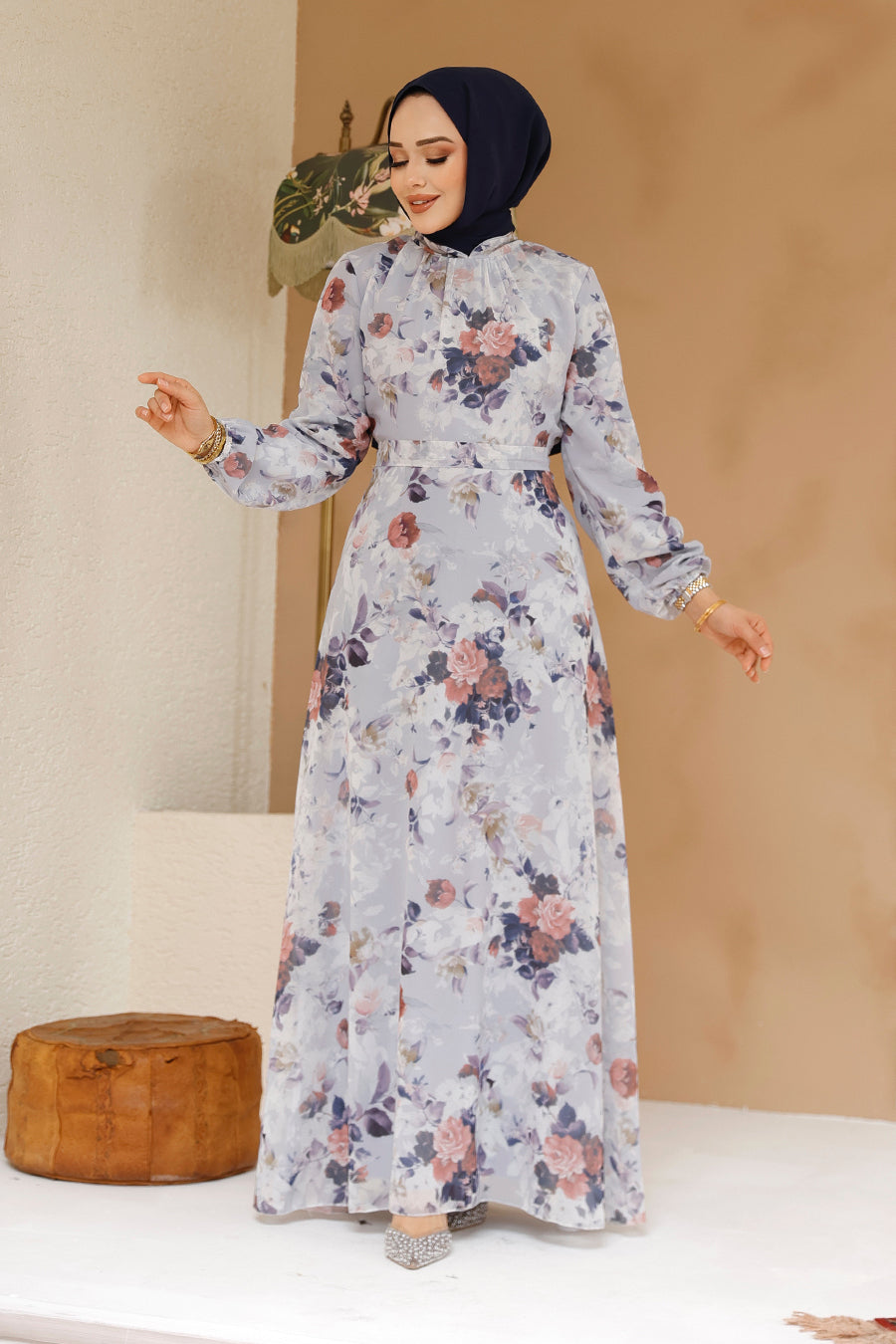 Muna Chiffon Maxi Dress