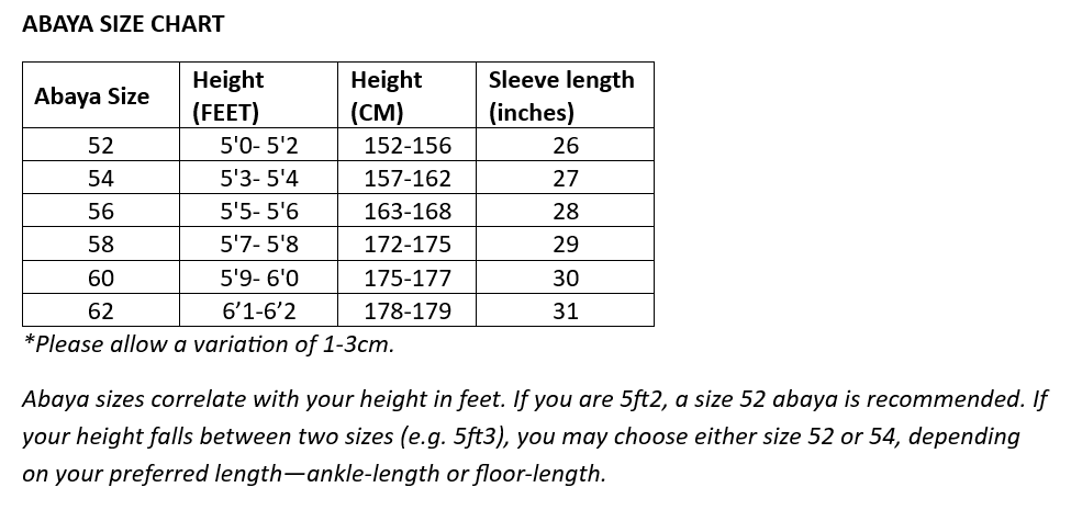 Yasmin Embellished Abaya Set- Lilac