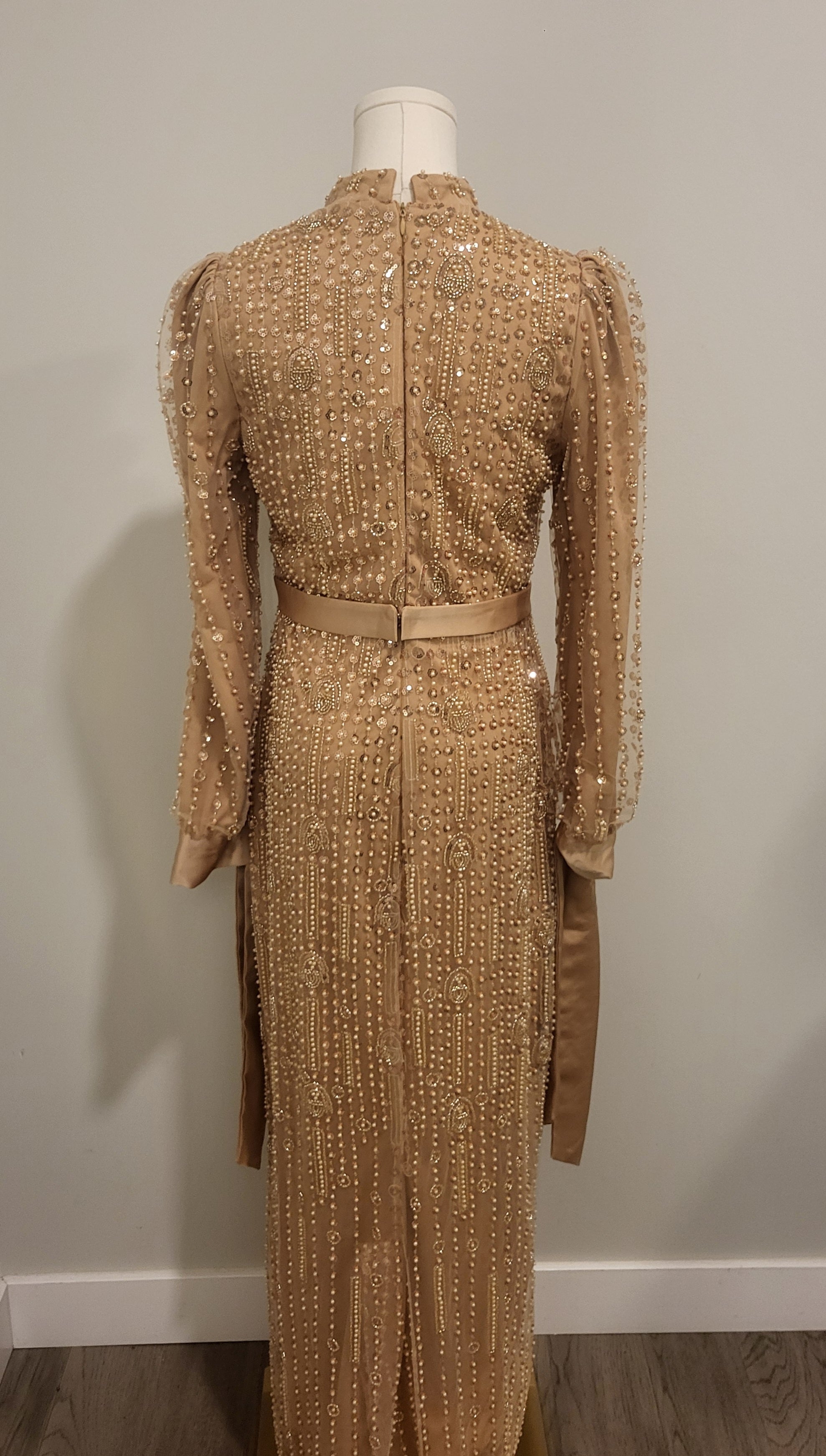 Zoha Evening Dress Gold