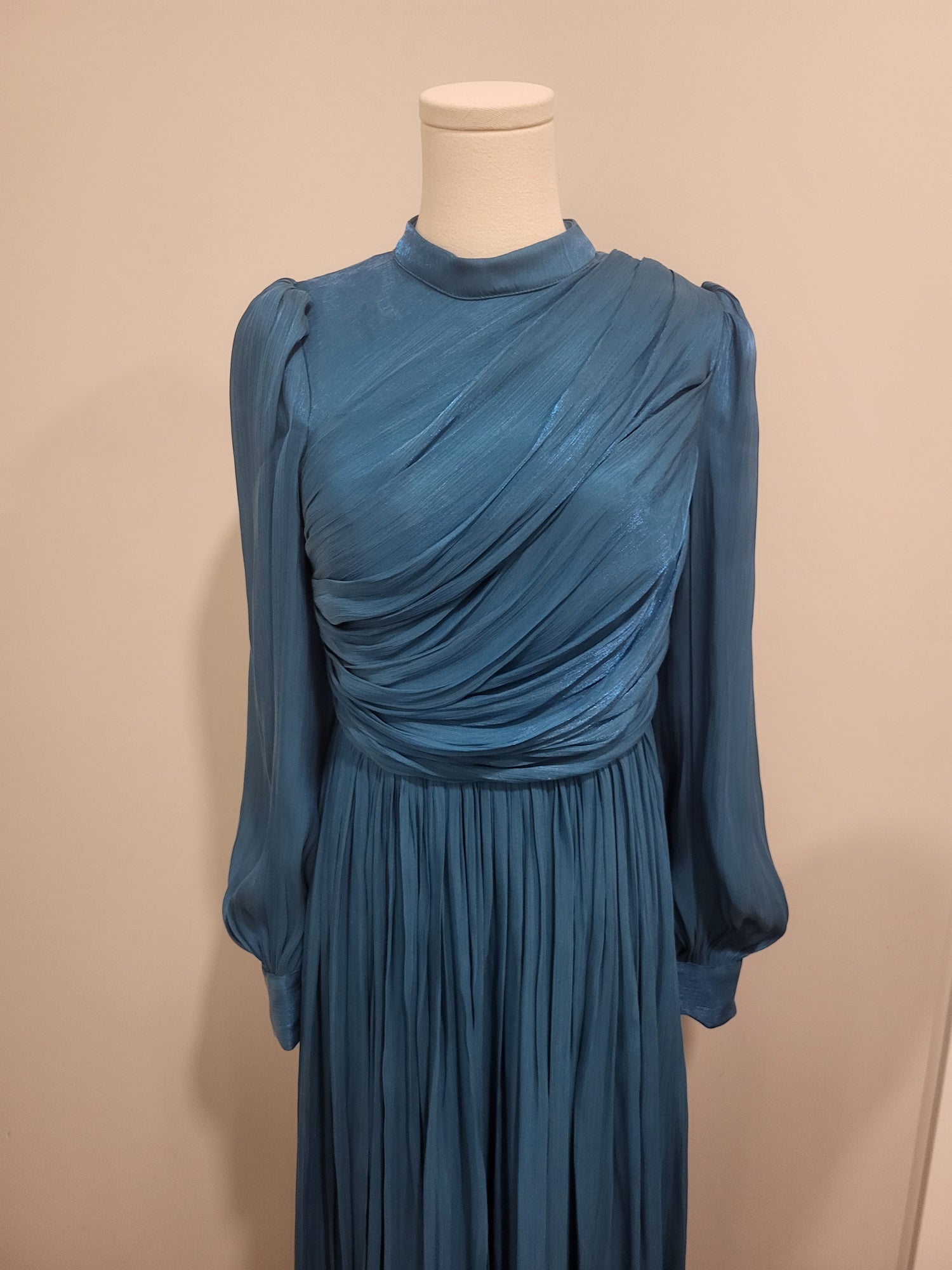 Raya Evening Dress SteelBlue