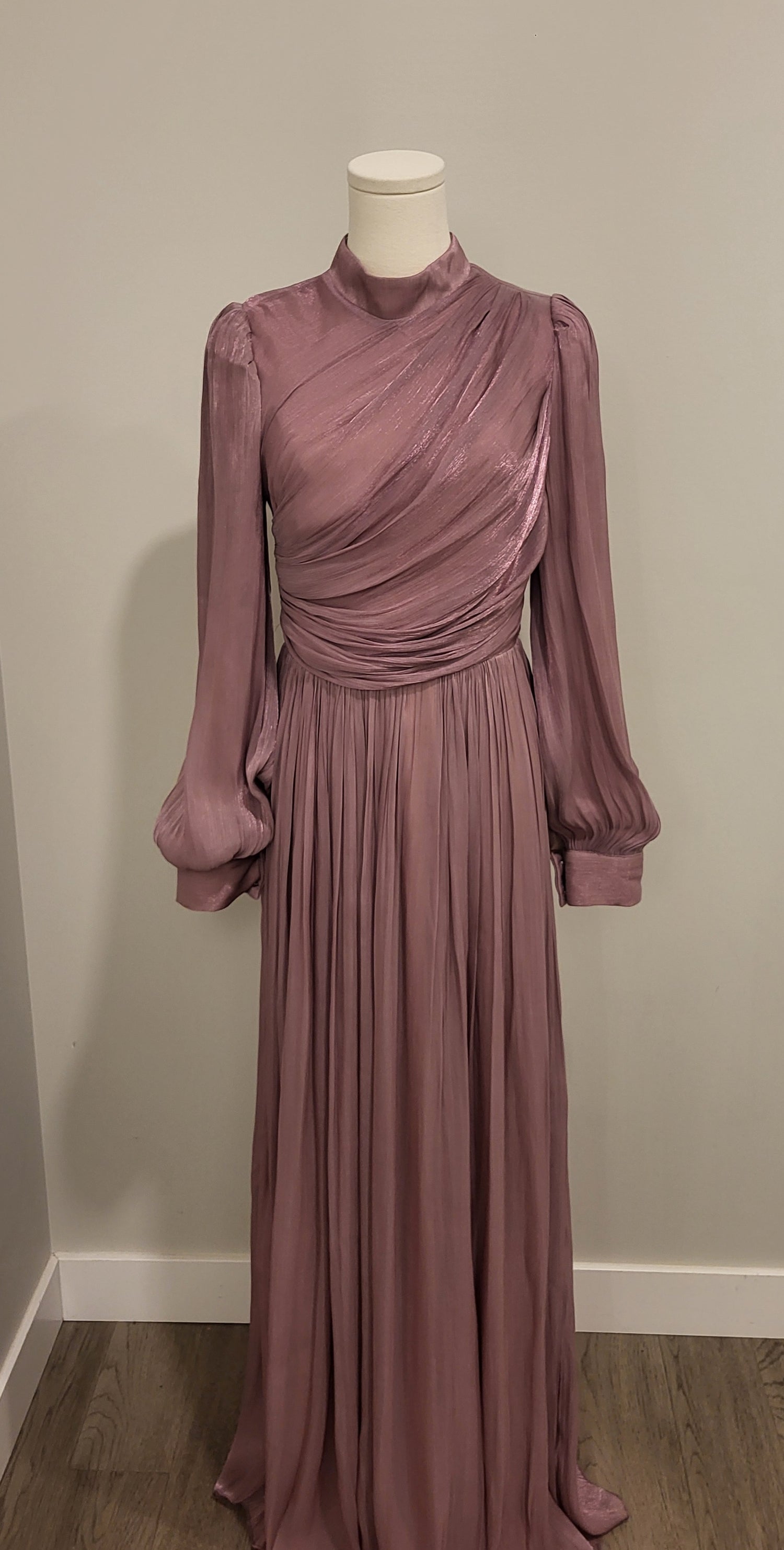 Raya Evening Dress Old Pink