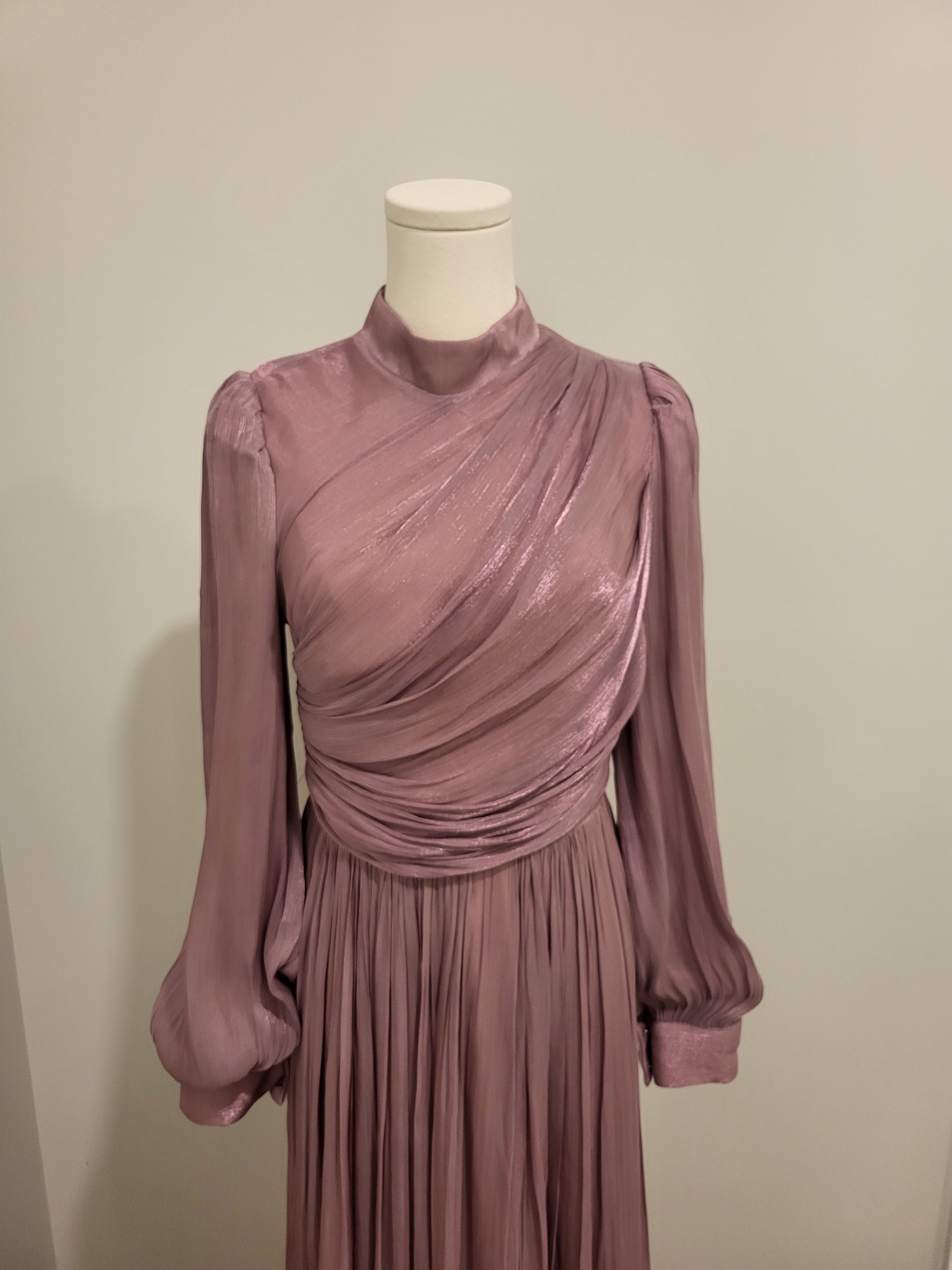 Raya Evening Dress Old Pink