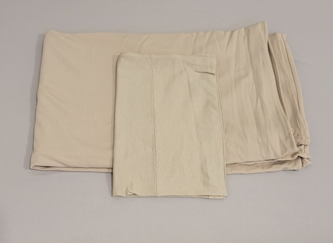 Jersey Matching Hijab & Undercap Set - Wheat