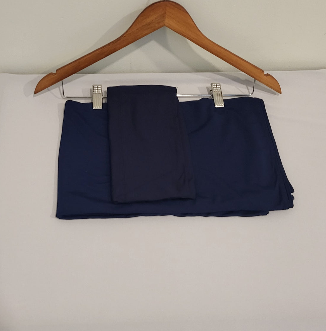 Jersey Matching Hijab & Undercap Set - Indigo