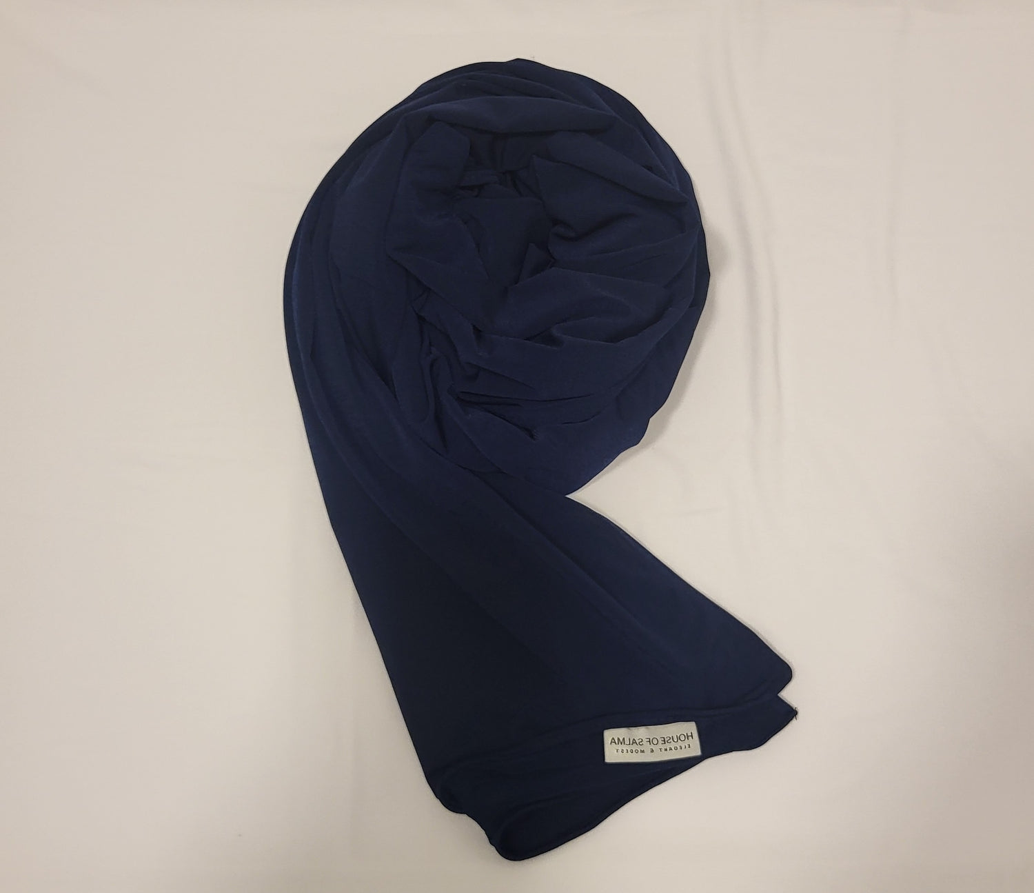 Premium Jersey Hijab- Navy