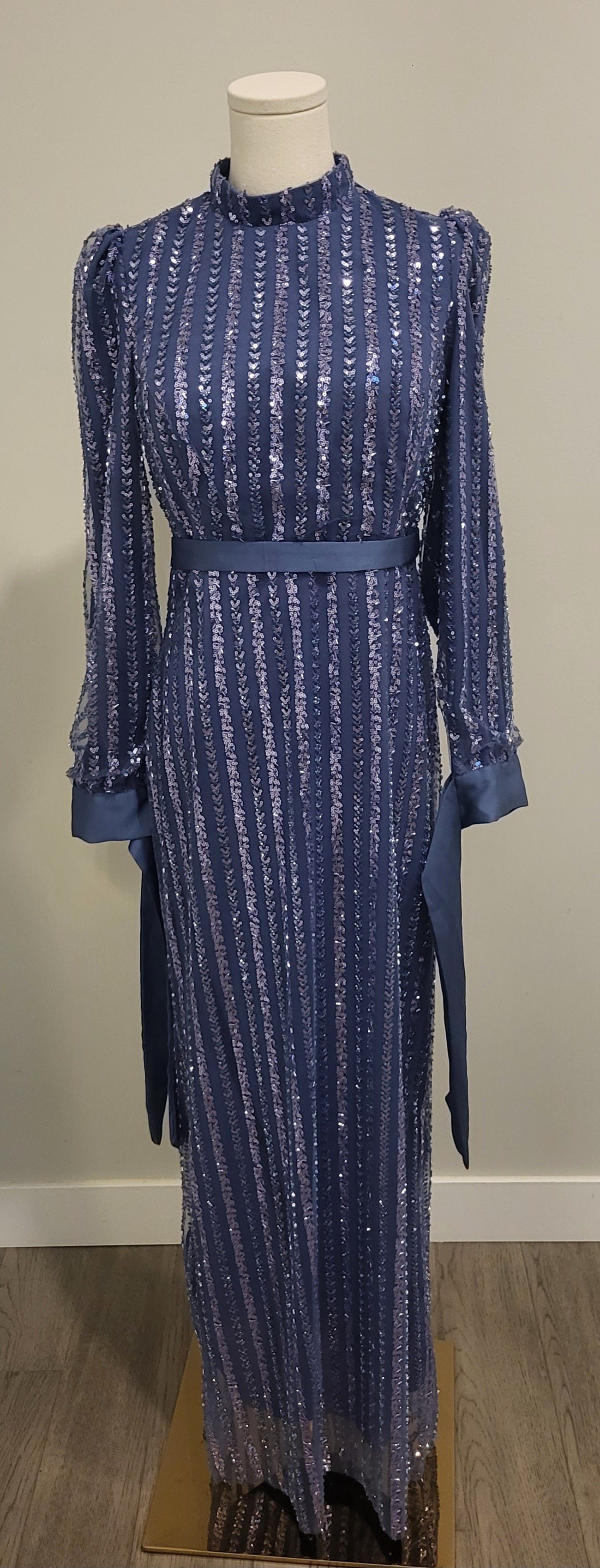 Aliya Evening Dress Blue