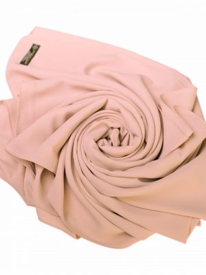 Premium Medina Silk Hijab- Caramel