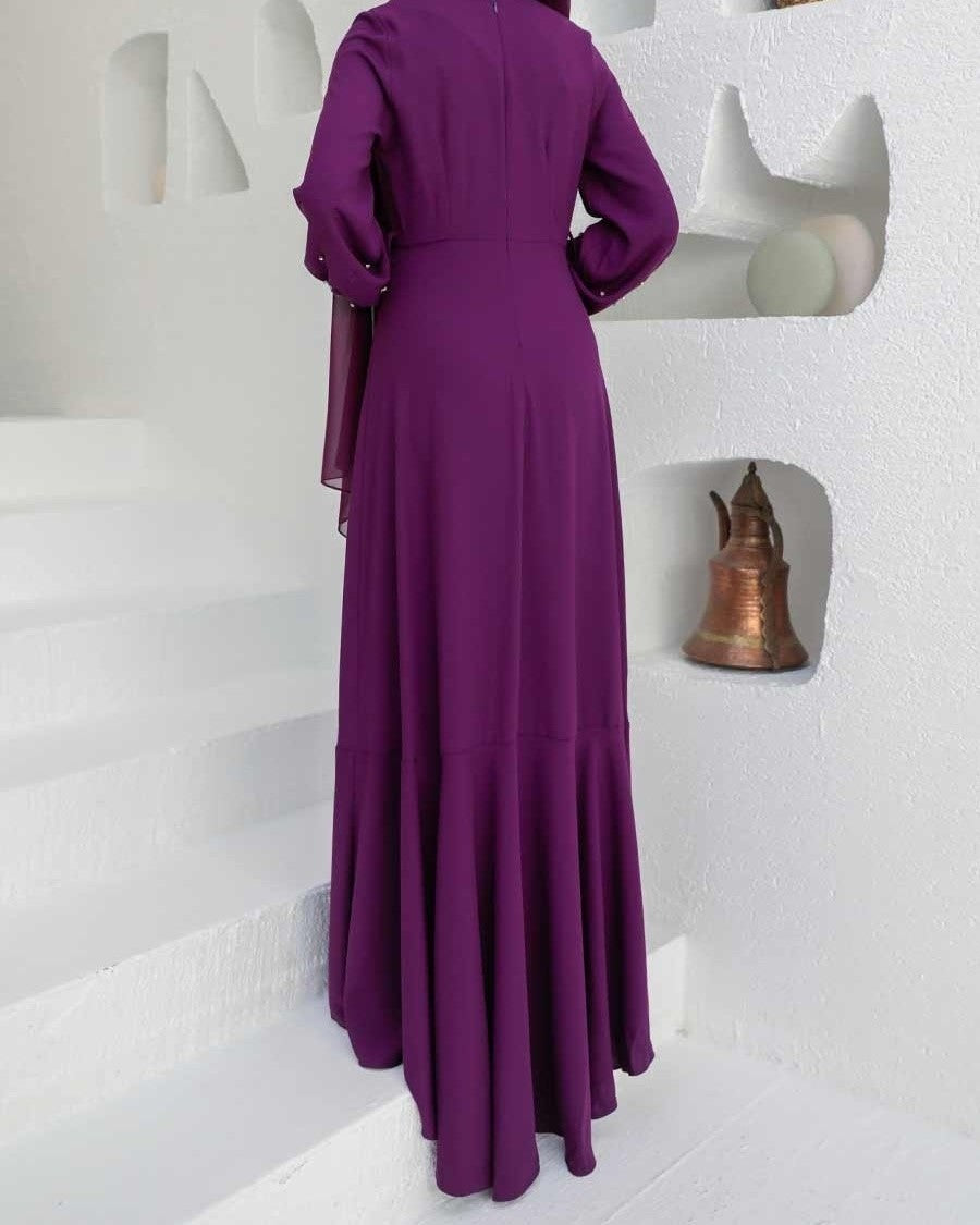 Haseena Purple Dress