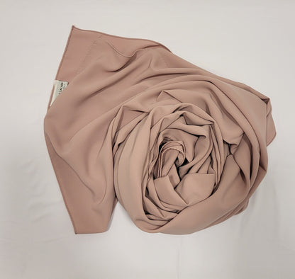 Medina Silk Hijab- Rosy Pink