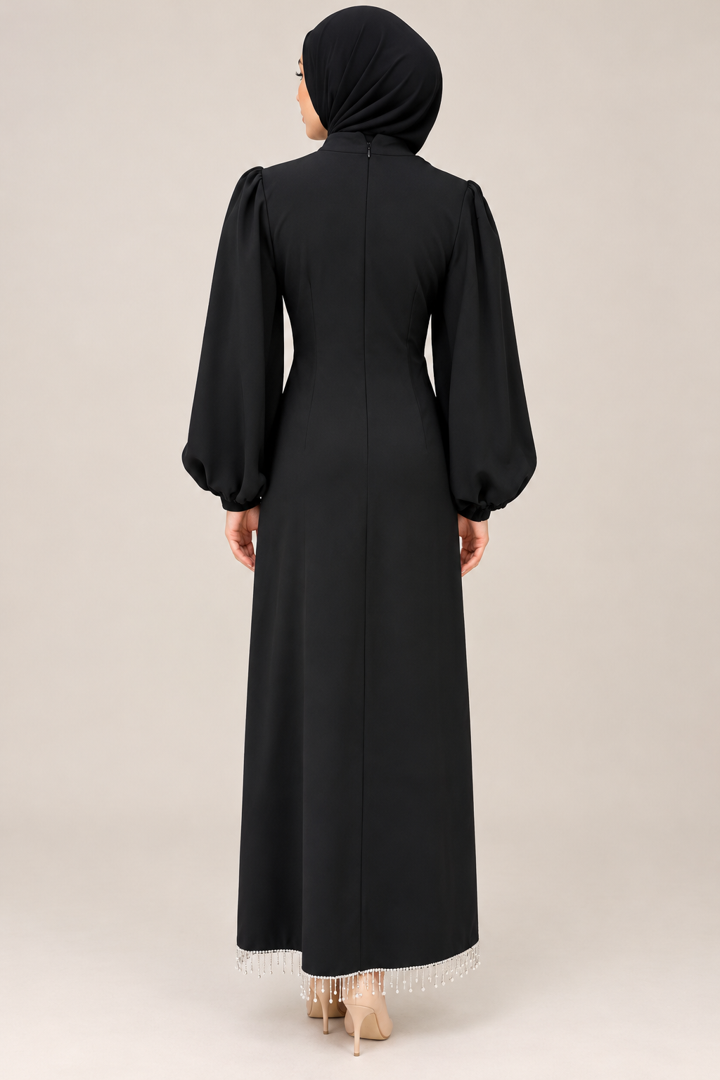 Inara Belted Dress- Black