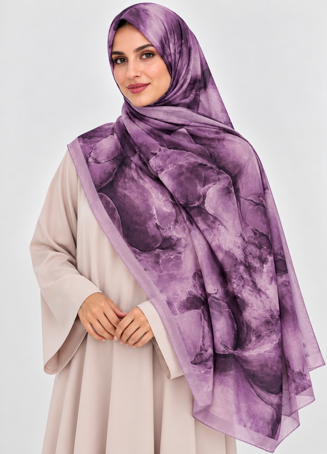 Printed Bamboo- Lavender Mist