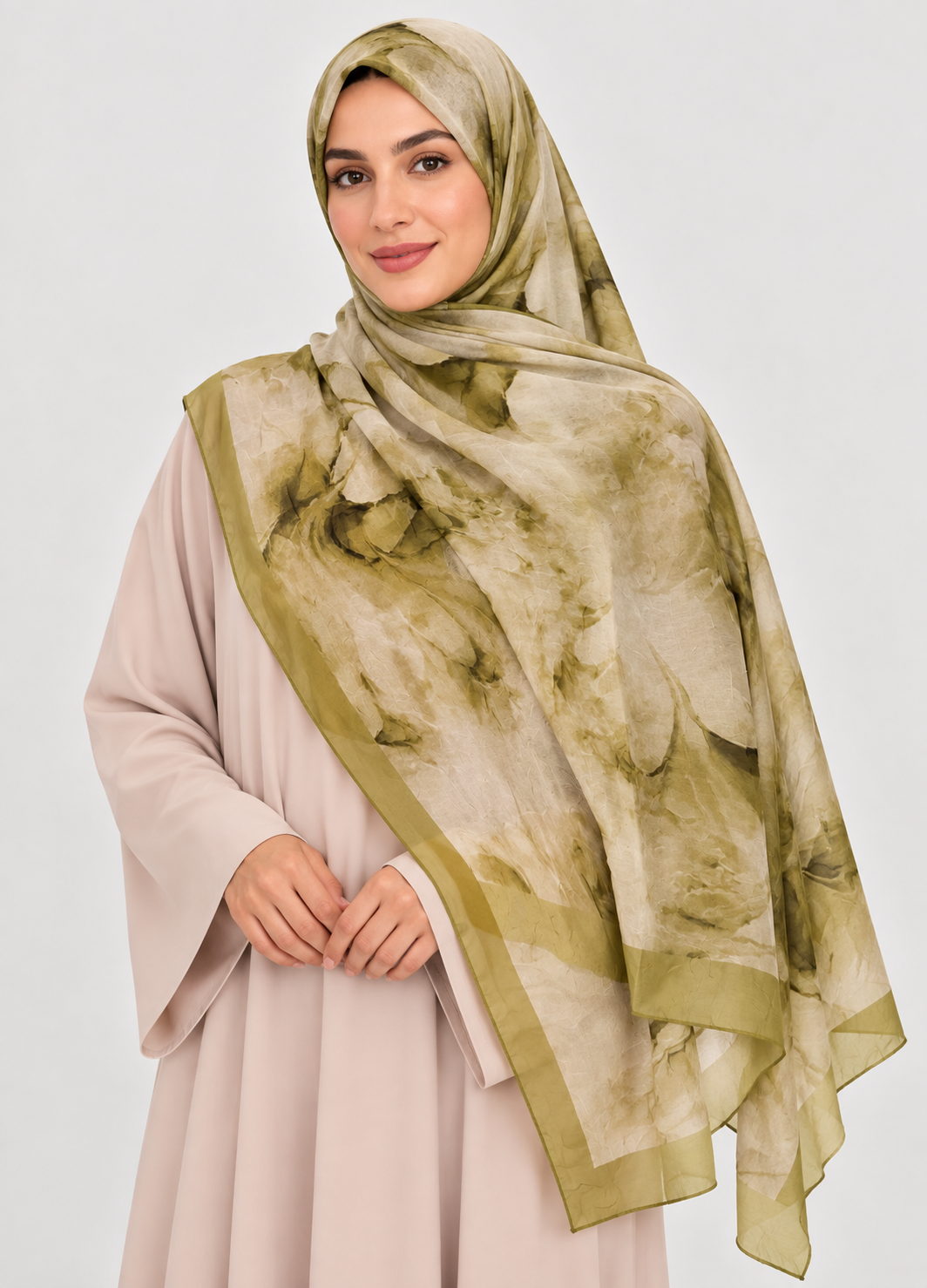 Printed Bamboo- Olive Garden