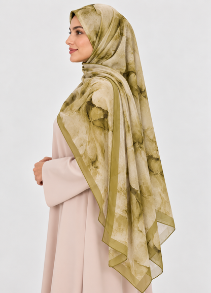 Printed Bamboo- Olive Garden