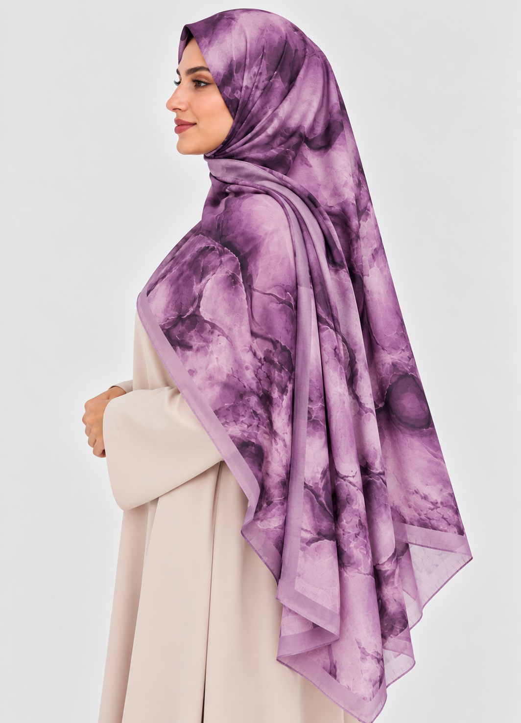 Printed Bamboo- Lavender Mist