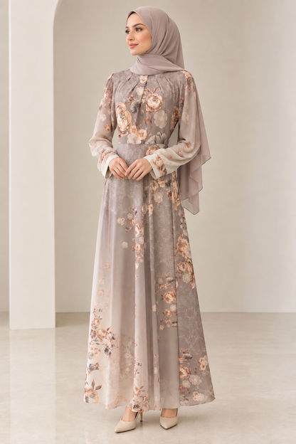 Fig Floral Dress