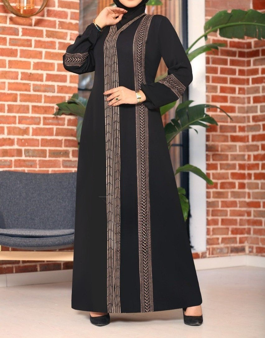 Classic Embroidery Abaya