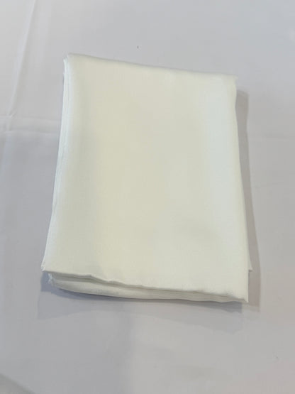 Satin- White