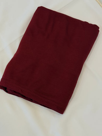 Luxe Jersey- Burgundy