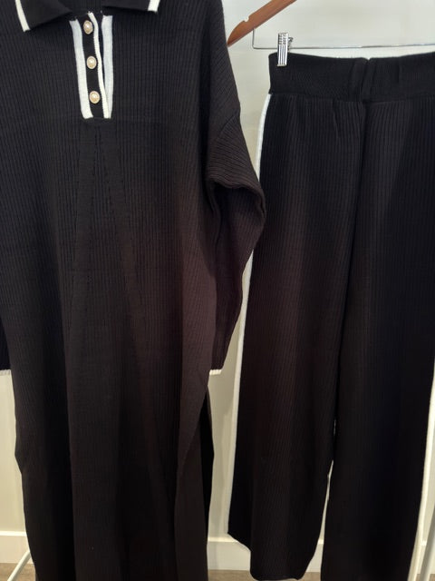 Knit Pant and Top Set