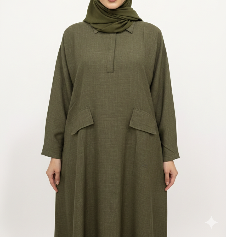 Nina Dress - Olive