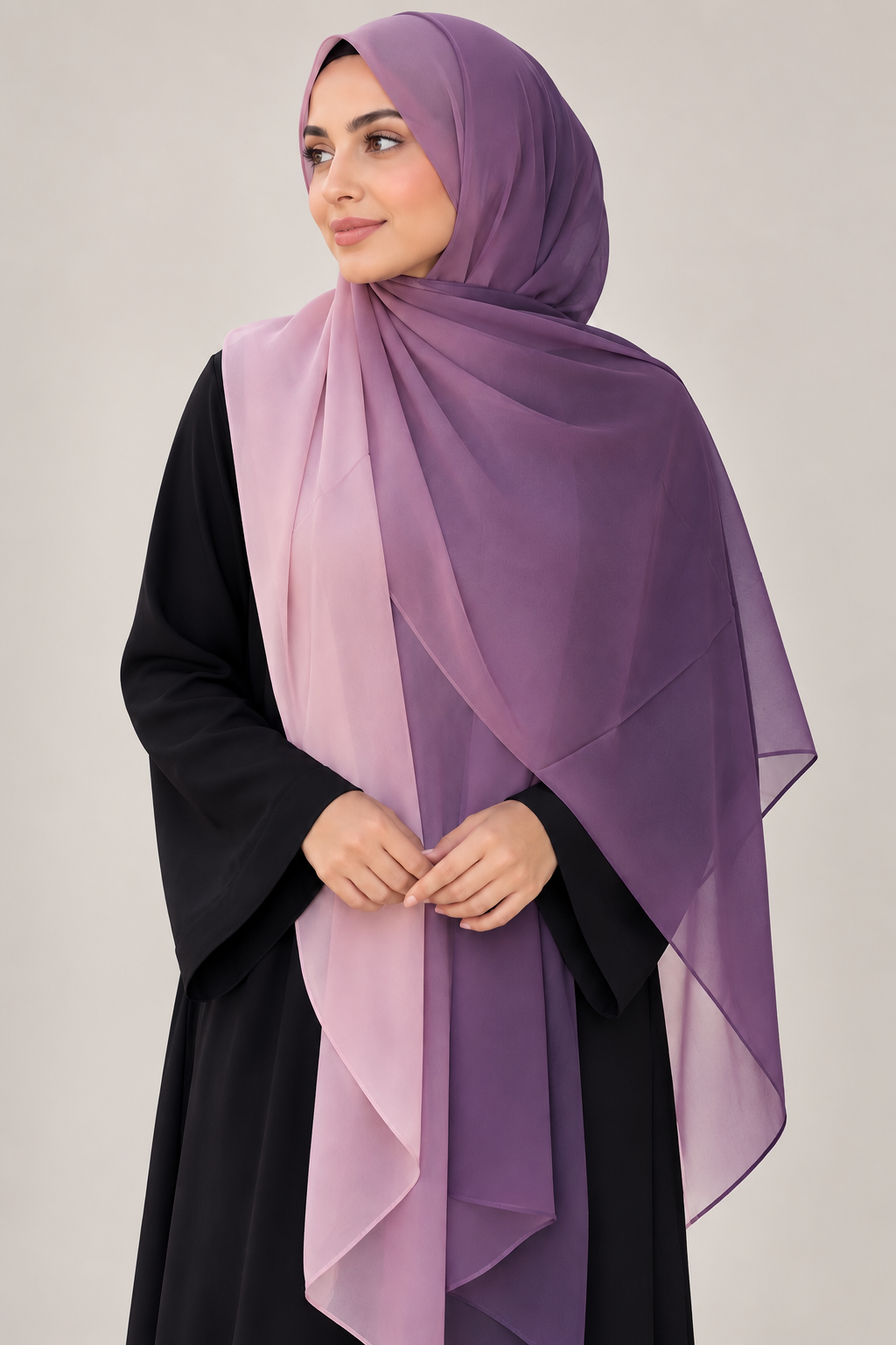 Ombre Chiffon - Mauve