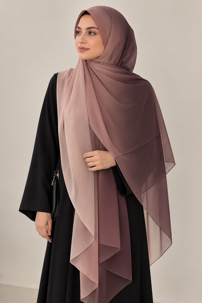 Ombre Chiffon - Mocha