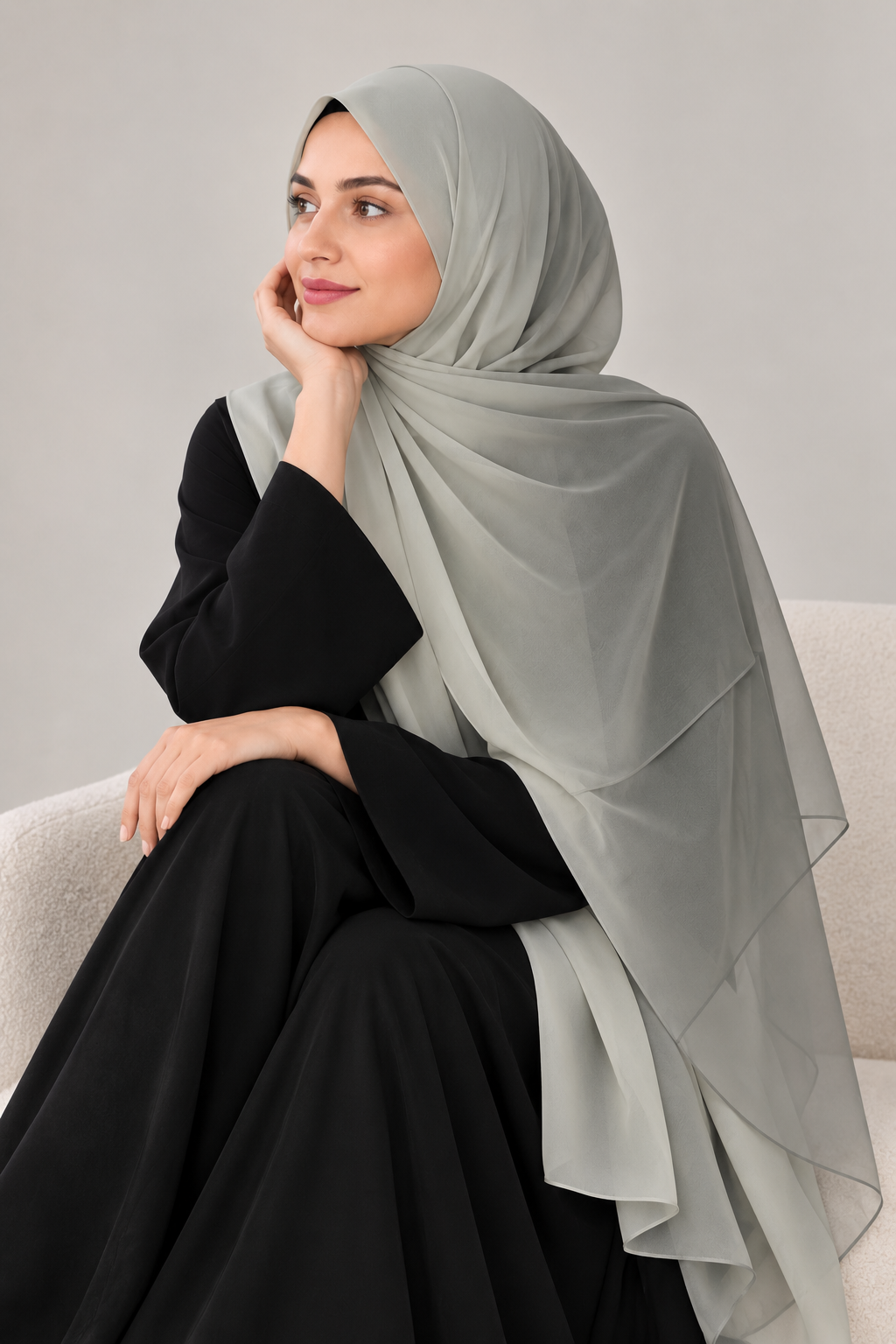 Ombre Chiffon - Sage