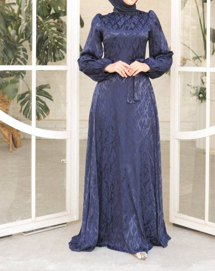 Rabiya Maxi Dress (Blue)