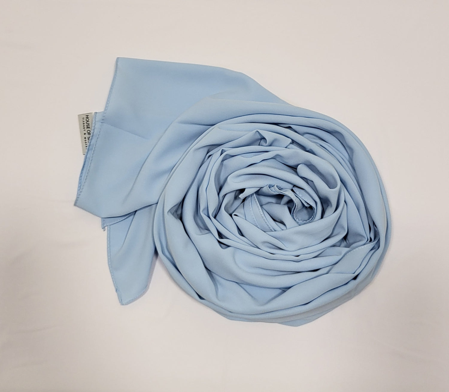 Medina Silk Hijab- Sky Blue