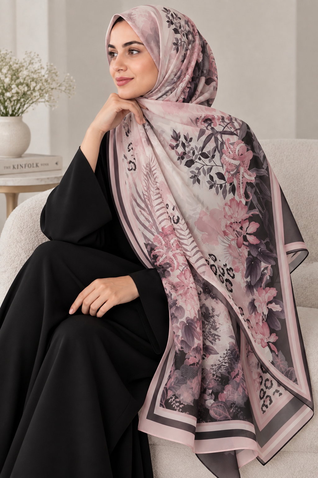 Printed Chiffon - Tropical Bloom