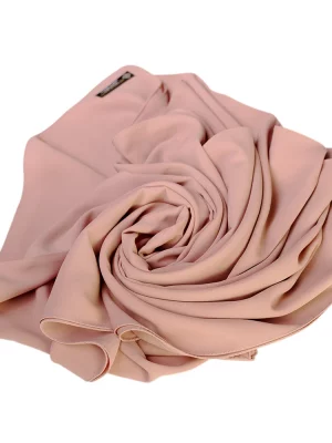 Premium Medina Silk Hijab- Blush